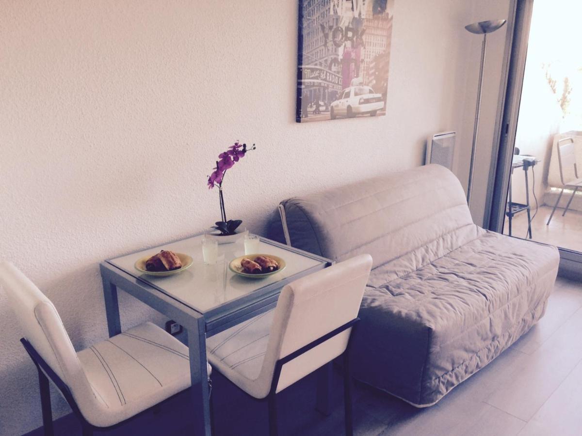 Appartement 2 Pieces, Renove, 2 Piscines+Tennis, Mer, Climatisation Antibes Luaran gambar