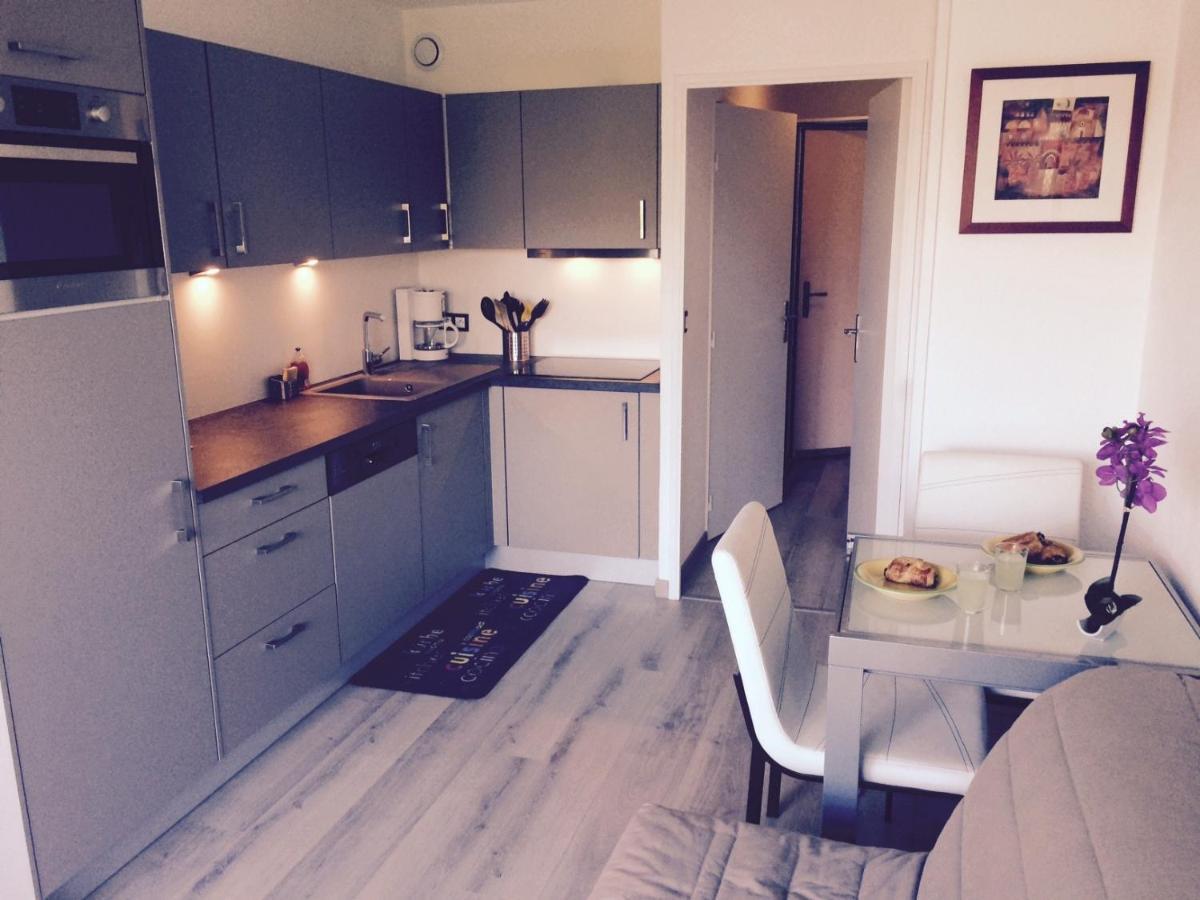 Appartement 2 Pieces, Renove, 2 Piscines+Tennis, Mer, Climatisation Antibes Luaran gambar