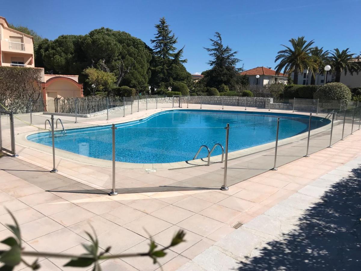 Appartement 2 Pieces, Renove, 2 Piscines+Tennis, Mer, Climatisation Antibes Luaran gambar