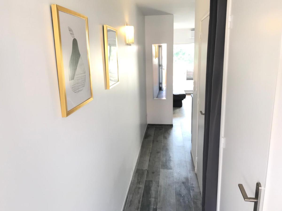Appartement 2 Pieces, Renove, 2 Piscines+Tennis, Mer, Climatisation Antibes Luaran gambar