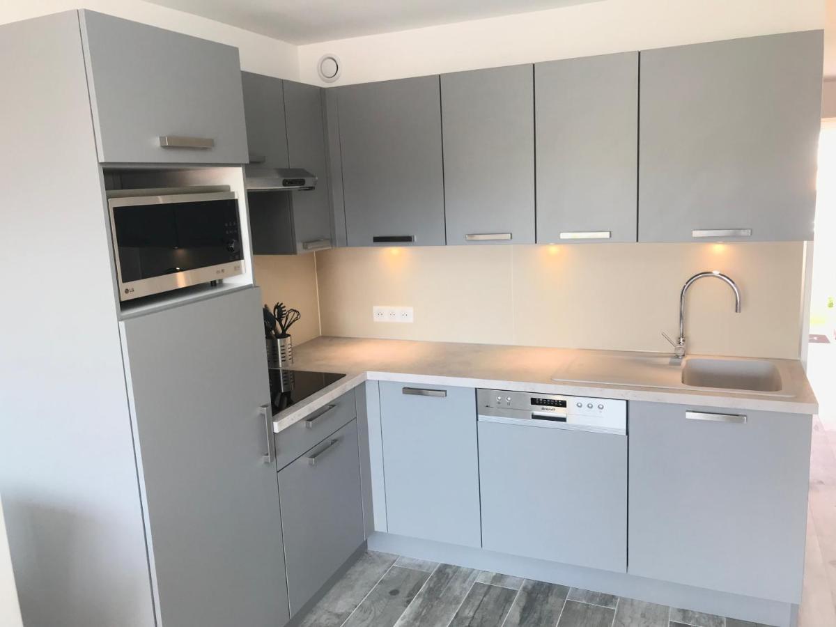 Appartement 2 Pieces, Renove, 2 Piscines+Tennis, Mer, Climatisation Antibes Luaran gambar
