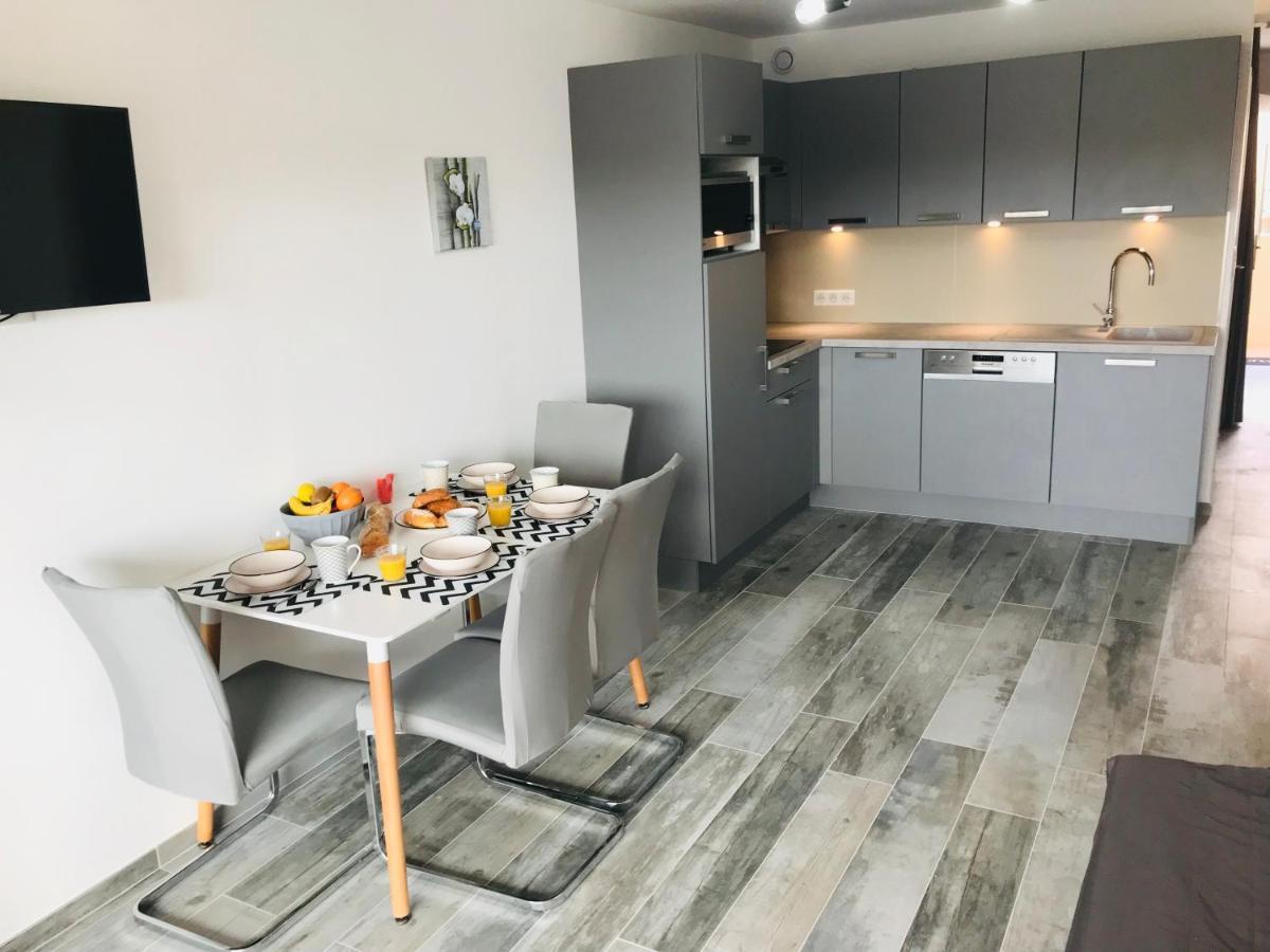Appartement 2 Pieces, Renove, 2 Piscines+Tennis, Mer, Climatisation Antibes Luaran gambar