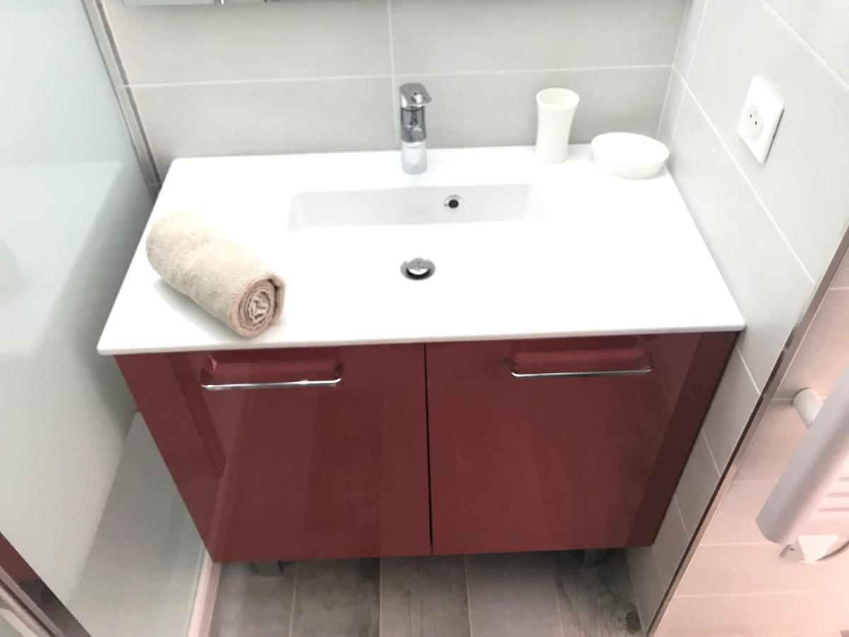 Appartement 2 Pieces, Renove, 2 Piscines+Tennis, Mer, Climatisation Antibes Luaran gambar